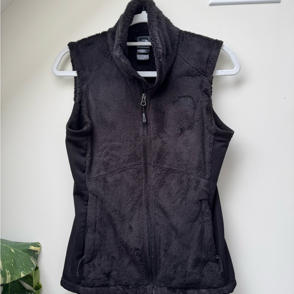 The North Face Black Plush Fleece Vest - Women's